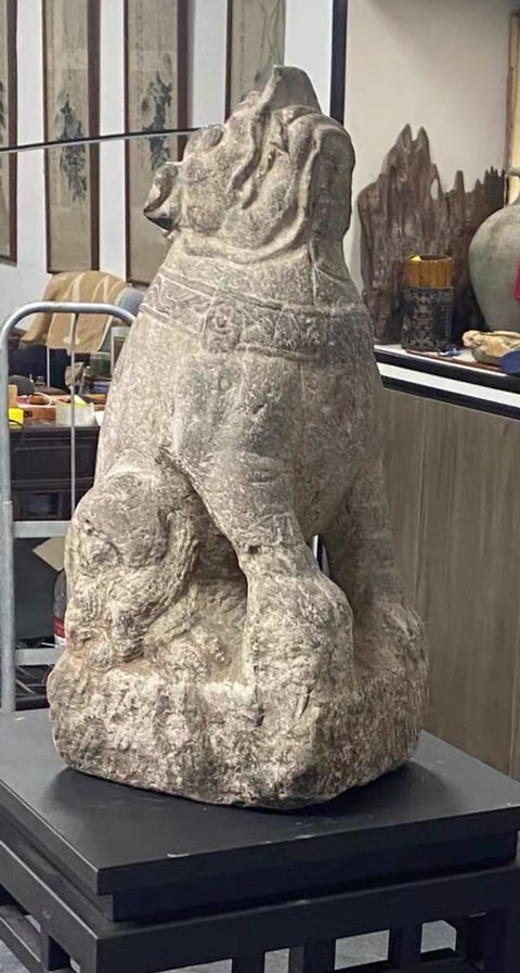 古玩雜項(xiàng)明.朝天吼（官造）拍賣，當(dāng)前價(jià)格85000元