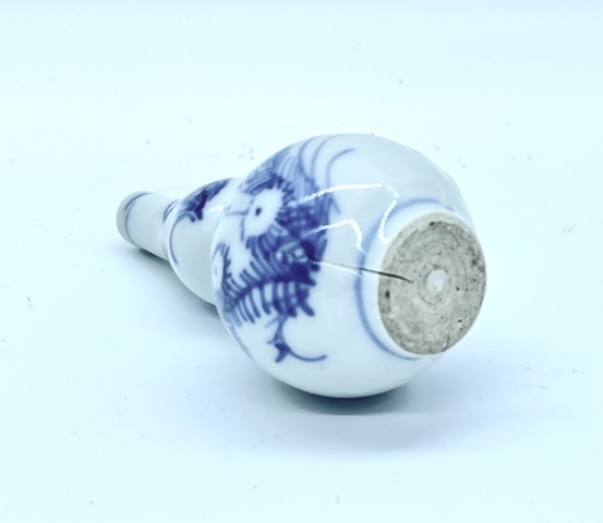 古玩陶瓷康熙青花葫蘆瓶真品鑒賞圖
