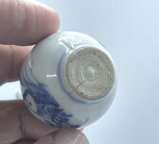 古玩陶瓷康熙青花葫蘆瓶真品鑒賞圖