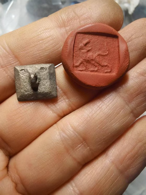 古玩雜項(xiàng)戰(zhàn) 國(guó)銅肖形印拍賣(mài),當(dāng)前價(jià)格980元
