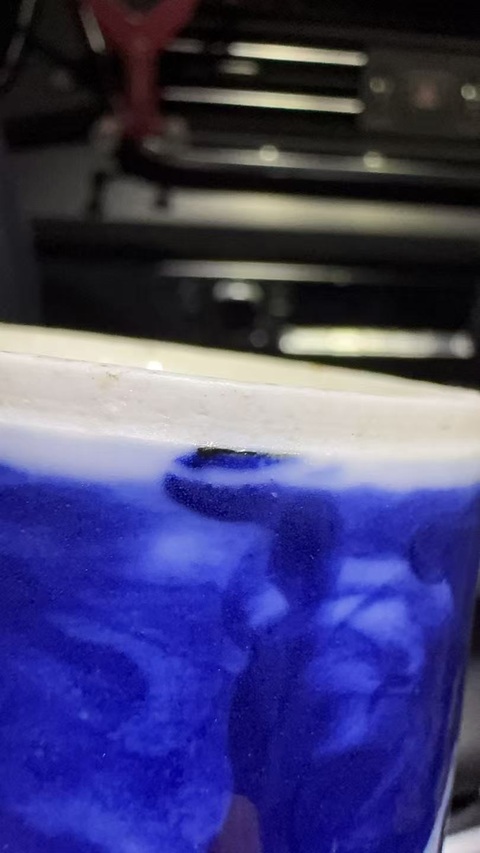 古玩陶瓷青花冰梅紋棒槌瓶真品鑒賞圖