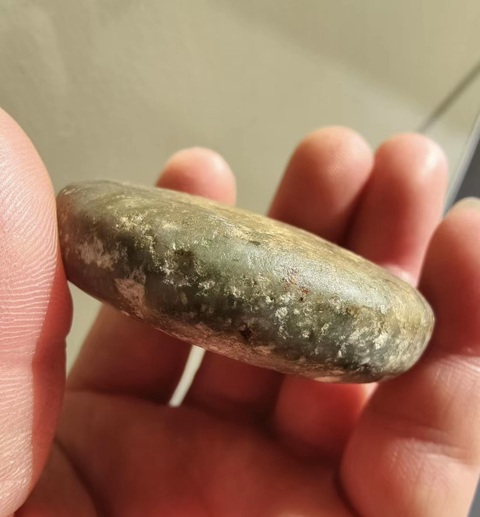 古玩玉器高古紡輪真品鑒賞圖