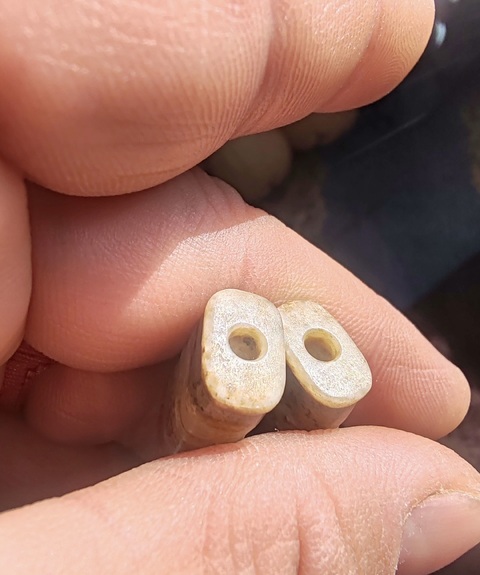 古玩玉器仿古玉勒子真品鑒賞圖