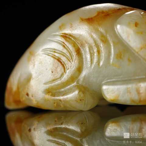 古玩玉器和田玉雕“瑞獸”真品鑒賞圖