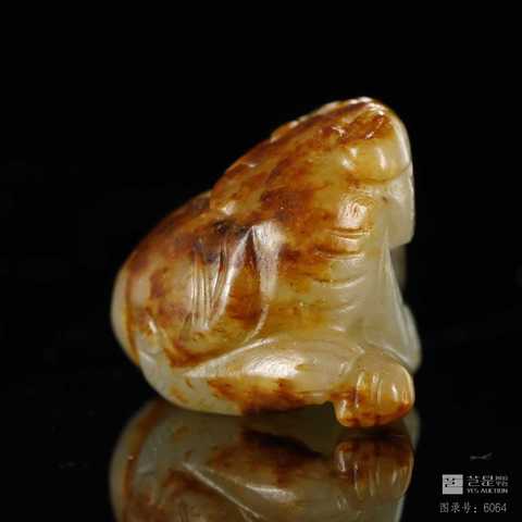 古玩玉器和田玉雕“瑞獸”真品鑒賞圖