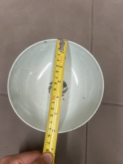 古玩陶瓷晚清 名家袁汪興 細路粉彩四季花卉紋碗拍賣，當前價格780元