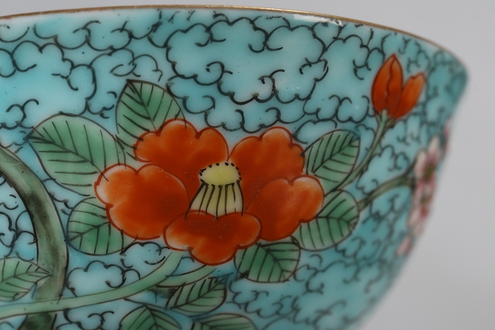 古玩陶瓷粉彩碗真品鑒賞圖