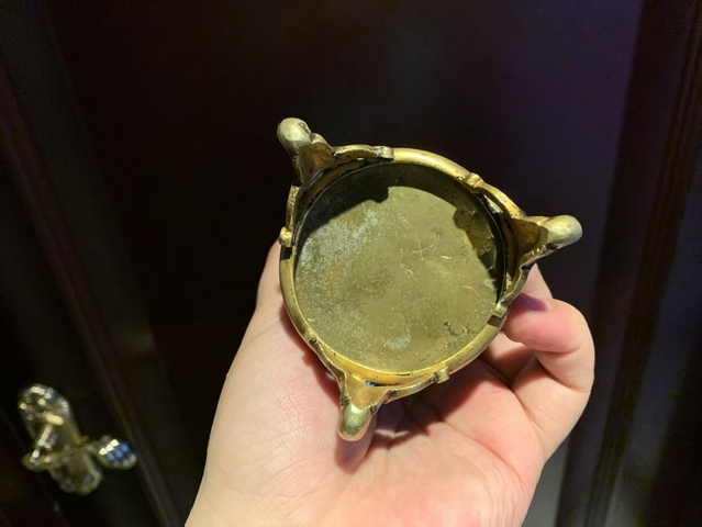 古玩銅器熏爐真品鑒賞圖