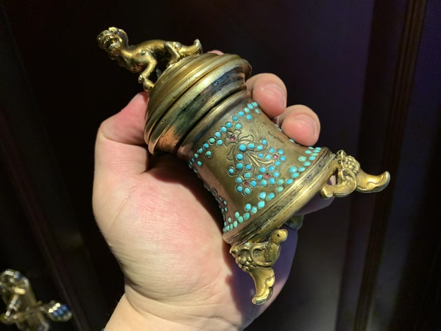 古玩銅器熏爐真品鑒賞圖
