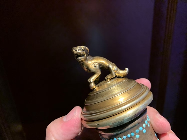 古玩銅器熏爐真品鑒賞圖