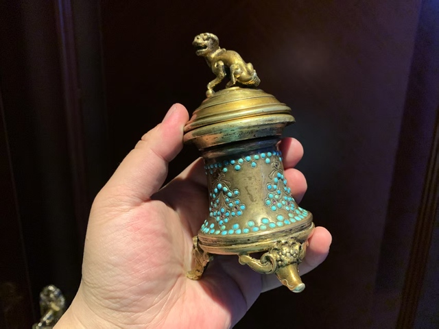 古玩銅器熏爐真品鑒賞圖