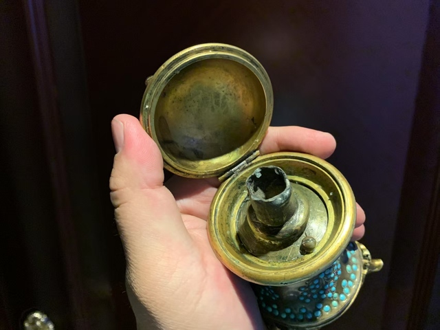 古玩銅器熏爐真品鑒賞圖