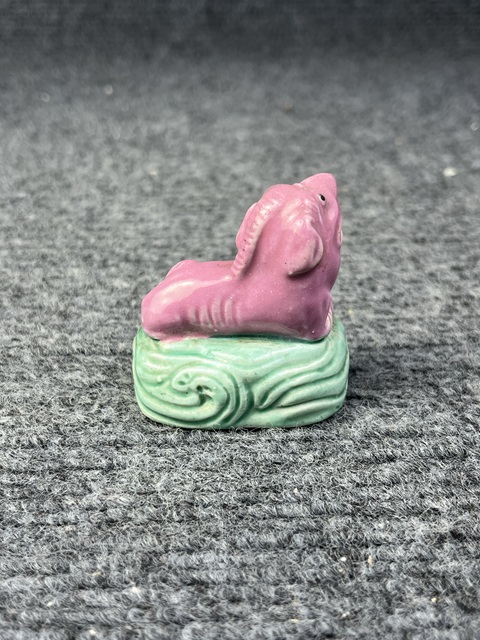 古玩陶瓷小狗塑像真品鑒賞圖