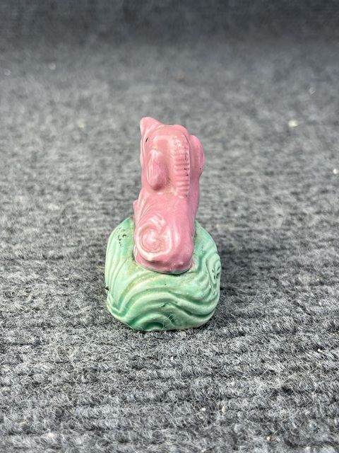 古玩陶瓷小狗塑像真品鑒賞圖