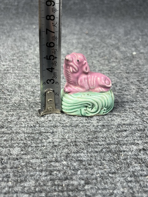 古玩陶瓷小狗塑像真品鑒賞圖
