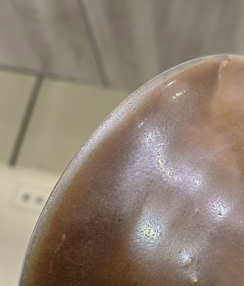 古玩陶瓷紅耀州斗笠盞真品鑒賞圖