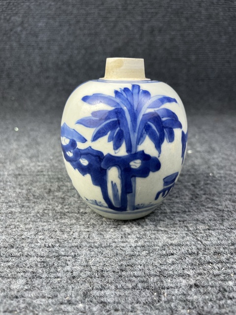古玩陶瓷康熙四美圖罐真品鑒賞圖