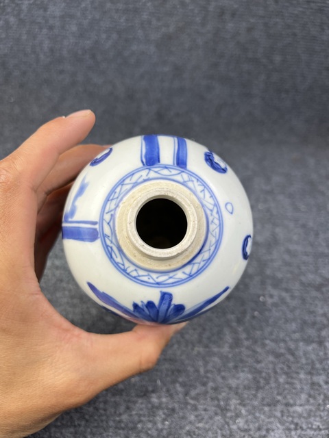 古玩陶瓷康熙四美圖罐真品鑒賞圖