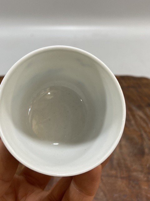 古玩陶瓷青花杯真品鑒賞圖