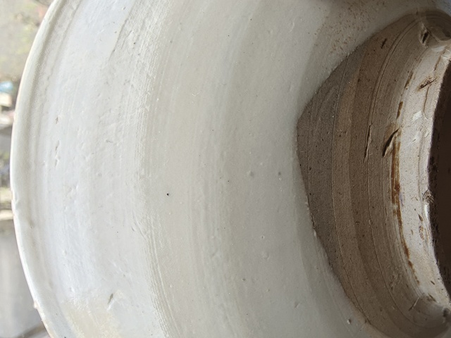 古玩陶瓷磁州窯白地黑花碗真品鑒賞圖