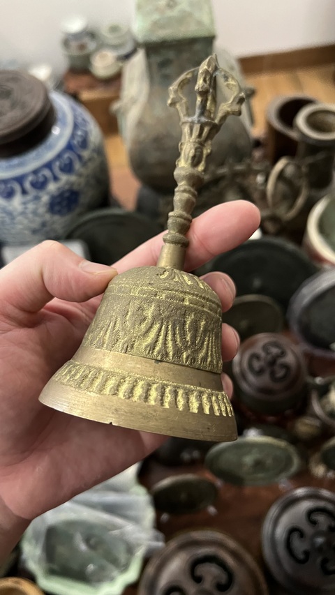 古玩雜項清代金剛鈴拍賣,當前價格999元