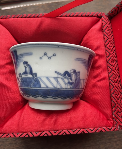 古玩陶瓷赤壁賦真品鑒賞圖