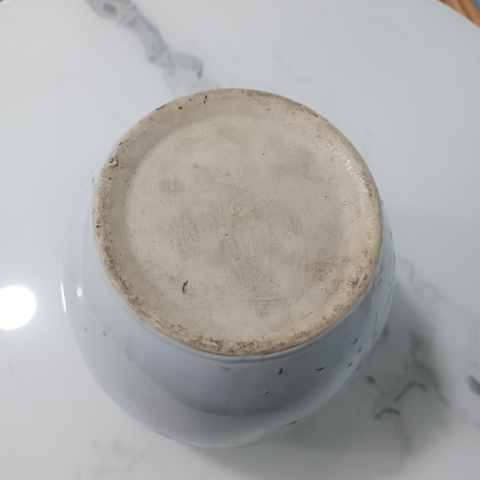 古玩陶瓷鶴紋罐拍賣,當前價格680元