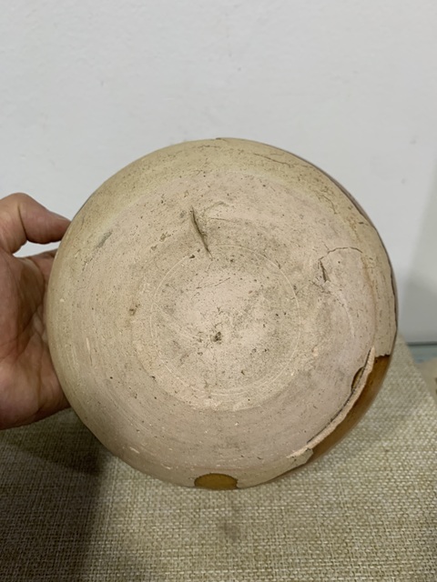 古玩陶瓷黃釉缽拍賣，當(dāng)前價格20000元