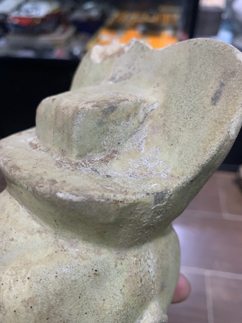 古玩陶瓷俑頭拍賣,當前價格18000元