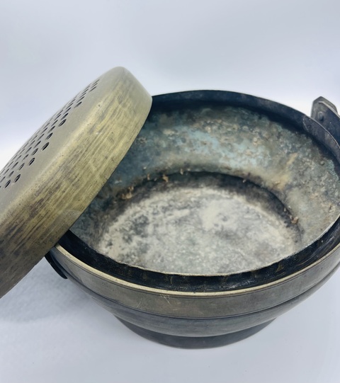 古玩銅器銅手爐拍賣，當前價格900元