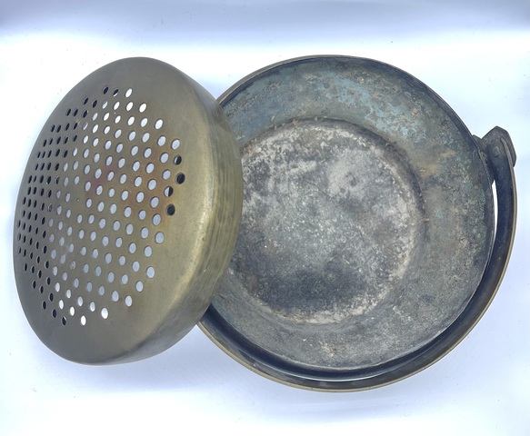 古玩銅器銅手爐拍賣，當前價格900元