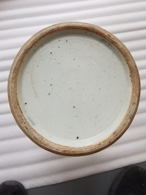 古玩陶瓷晚清雙耳尊真品鑒賞圖