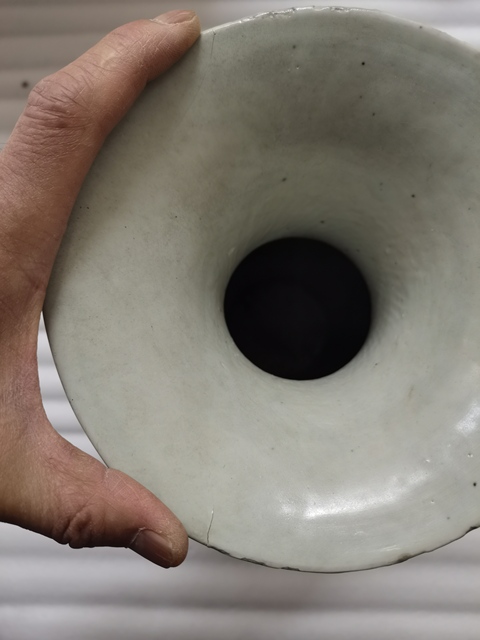 古玩陶瓷晚清雙耳尊真品鑒賞圖