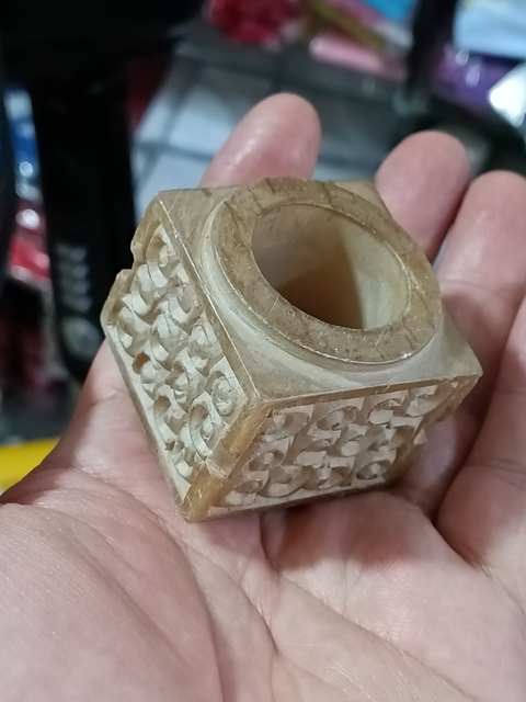 古玩玉器戰國地方玉雕“谷紋琮”拍賣，當前價格2800元