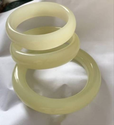 古玩玉器扁鐲子真品鑒賞圖