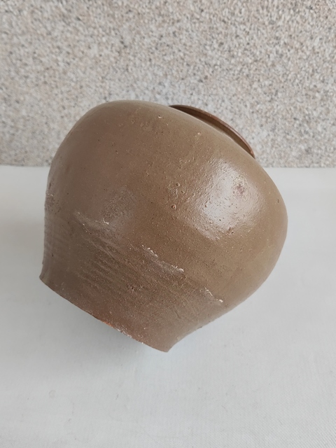 古玩陶瓷茶葉末釉罐拍賣，當前價格680元