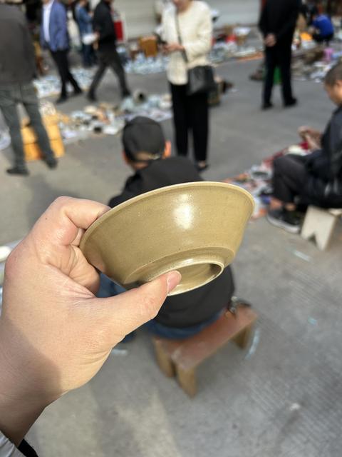 古玩陶瓷宋代·青釉洗 真品鑒賞圖