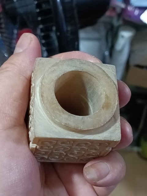 古玩玉器戰國地方玉雕“谷紋琮”拍賣，當前價格2980元