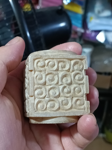 古玩玉器戰國地方玉雕“谷紋琮”拍賣，當前價格2980元