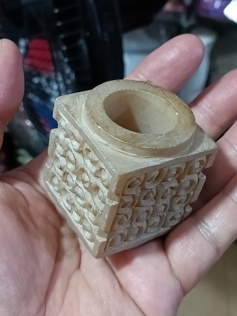古玩玉器戰國地方玉雕“谷紋琮”拍賣，當前價格2980元