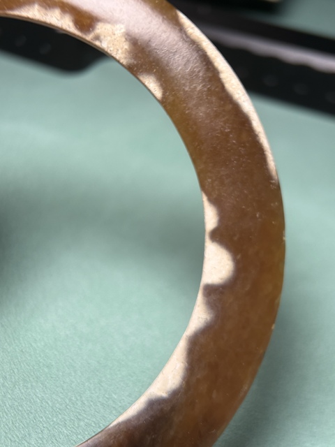 古玩玉器戰(zhàn)漢和田玉環(huán)拍賣,當前價格36800元