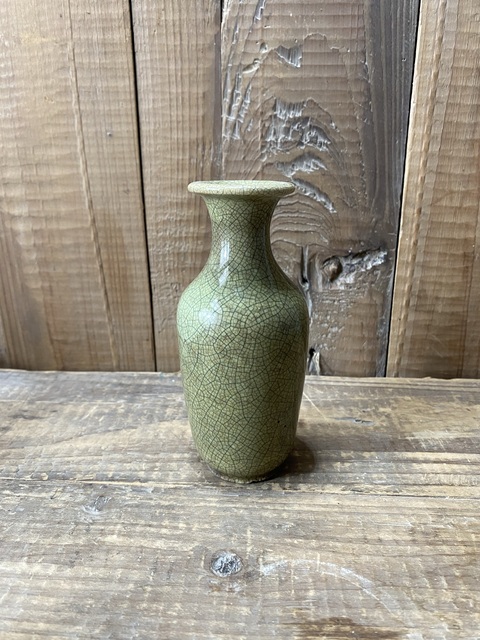 古玩陶瓷漳州窯撇口瓶拍賣,當前價格580元
