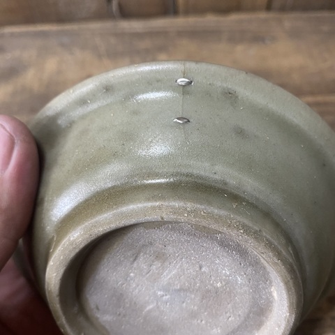 古玩陶瓷龍泉青瓷盤拍賣,當前價格580元