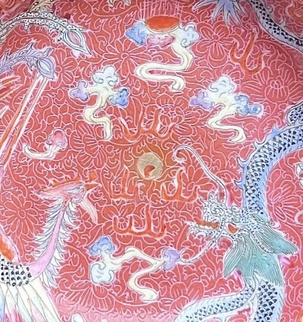 古玩陶瓷民國細路粉彩小盤真品鑒賞圖