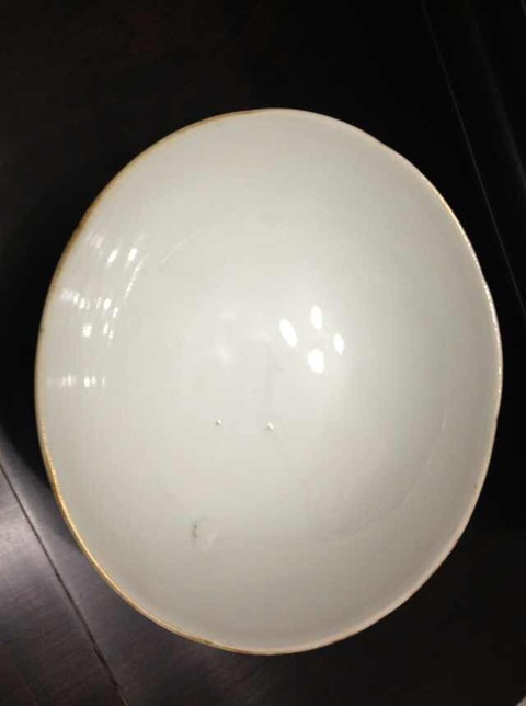 古玩陶瓷花鳥紋粉彩碗真品鑒賞圖