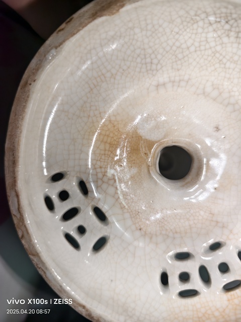 古玩陶瓷褐釉香爐真品鑒賞圖