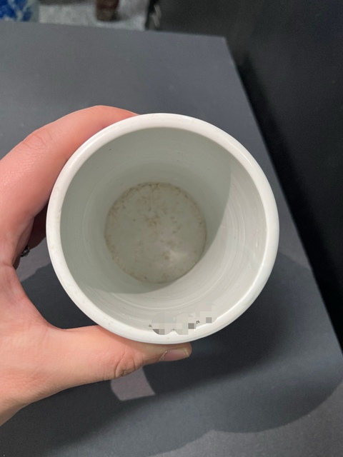 古玩陶瓷清康熙 青花人物紋筆筒真品鑒賞圖