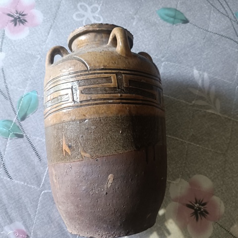 古玩陶瓷馬口窯罐拍賣，當前價格230元