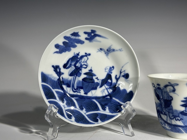 古玩陶瓷蓋碗真品鑒賞圖