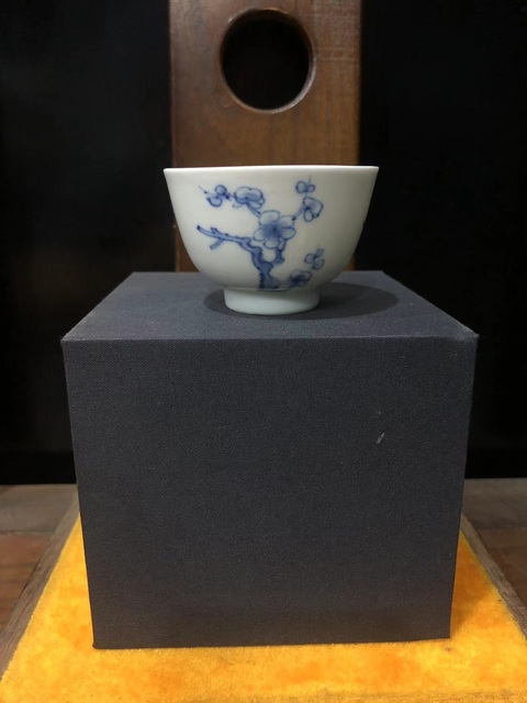 古玩陶瓷(精品花神杯)清-康熙-十二花神梅花-主人杯拍賣,當前價格1162元